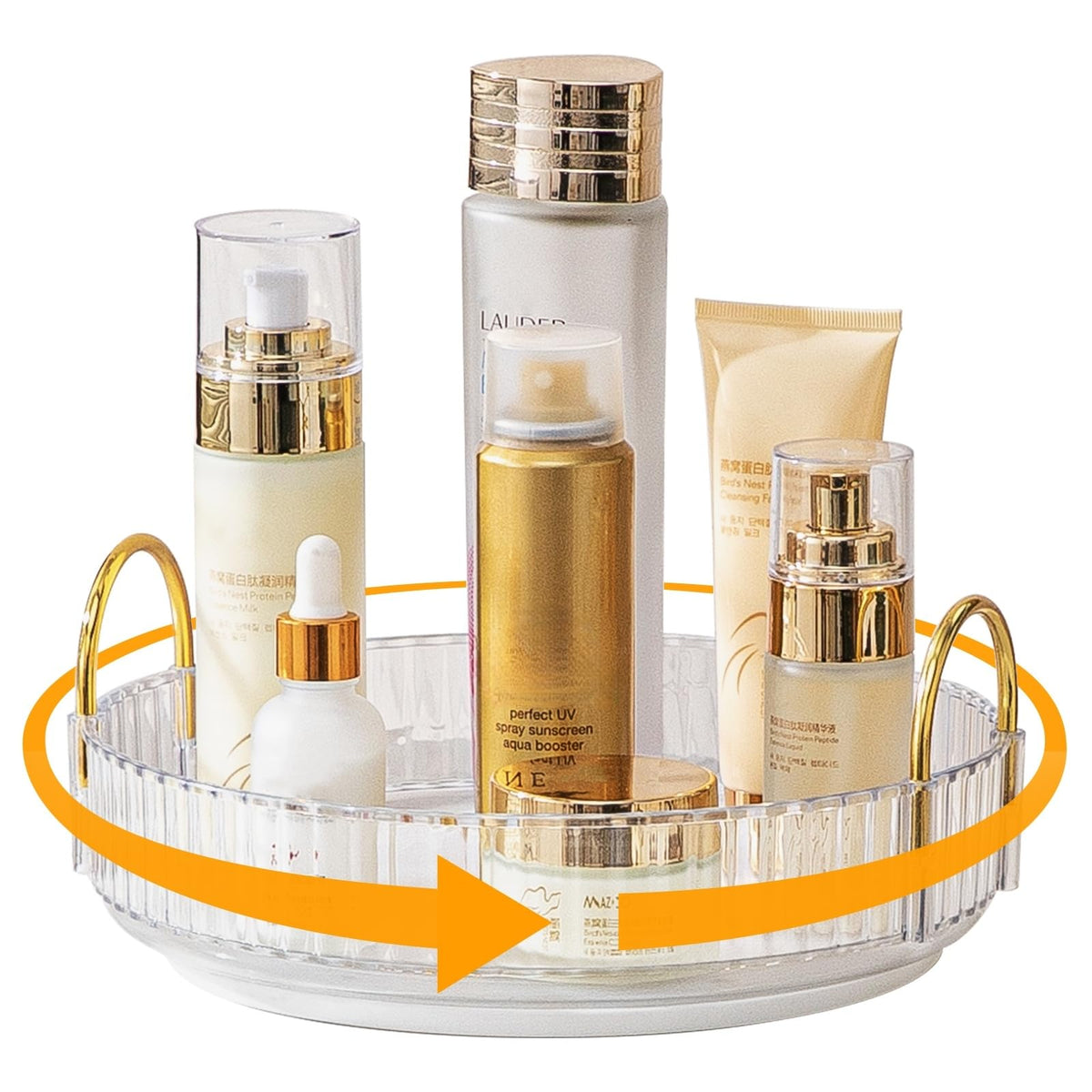 360° Rotating Vanity Organizer